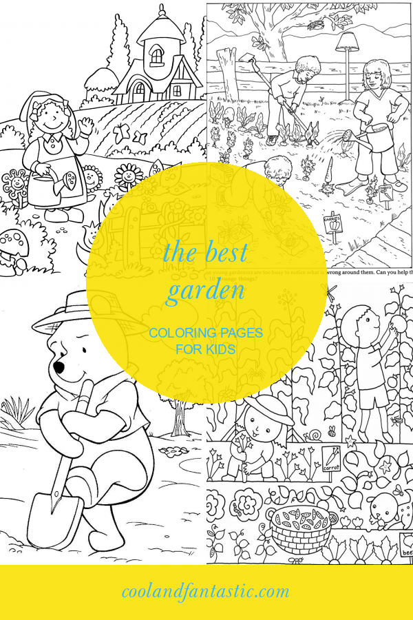 The Best Garden Coloring Pages for Kids - Home, Family, Style and Art Ideas